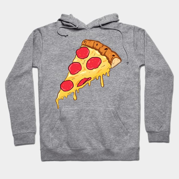 Tasty Pizza Slice Hoodie by Barnyardy